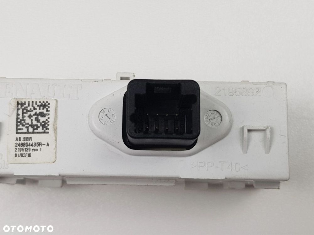 Panel Wyświetlacz Pasów Poduszek AIRBAG Renault Clio IV Trafic III - 7