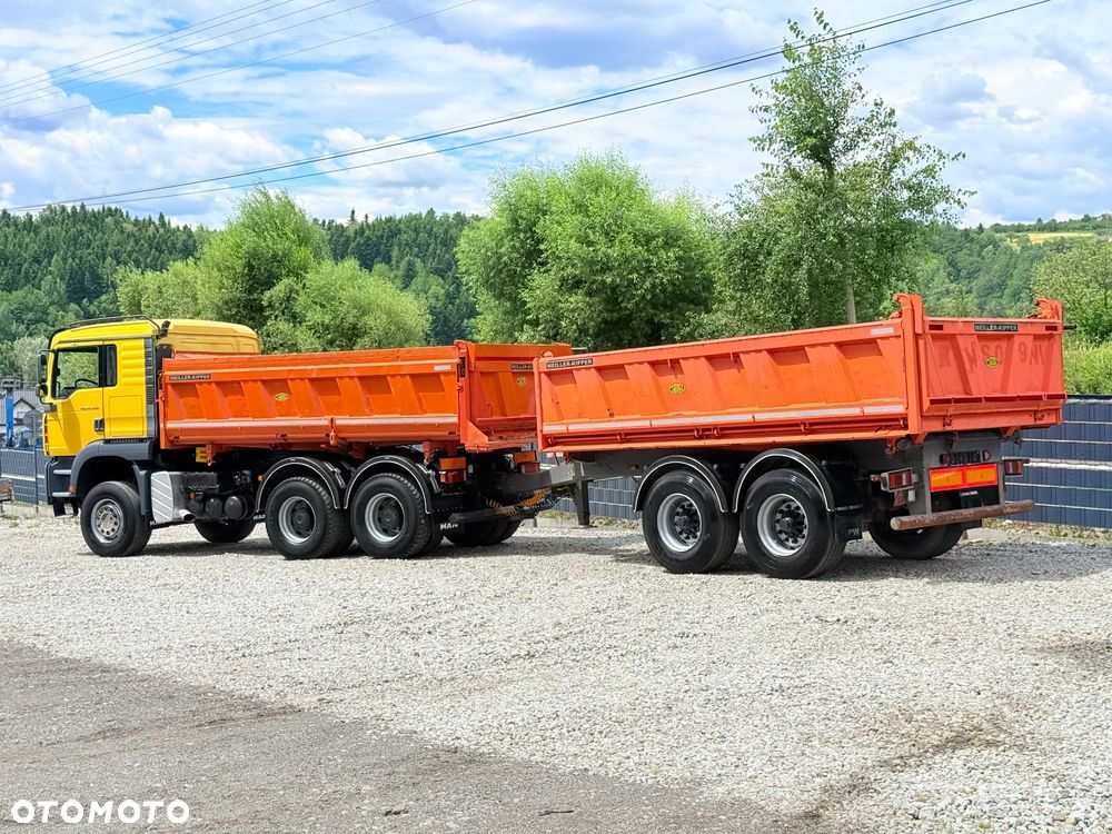MAN * TGA 26.480 MAN  * Kiper / Wywrotka * 6x4 * Sprowadzony * Tandem Kiper Zestaw * Bordmatik * - 8