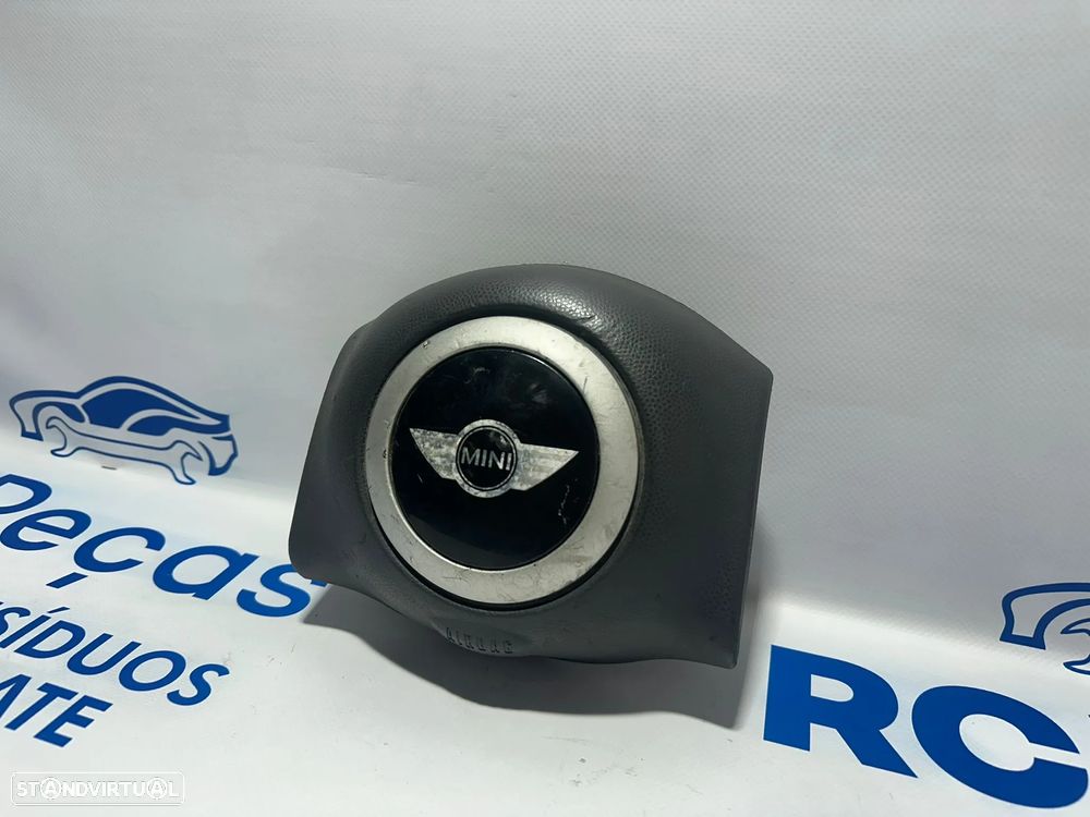.Airbag Volante 2 Braços BMW Mini Cooper One S D R50 R52 Cabrio R53 6757407 2001 - 2007 - 2