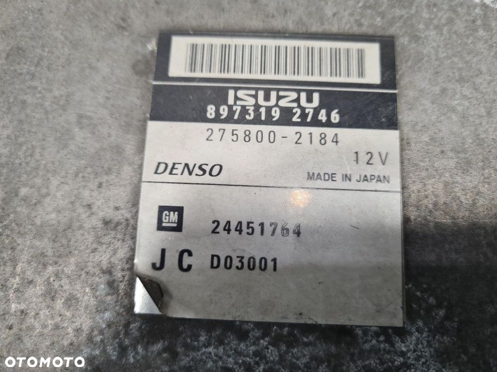 OPEL VECTRA C 3.0 GTS STEROWNIK SILNIKA 8973192746 --- - 2