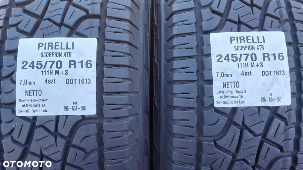 Opony Pirelli 245 70 R16 - 2