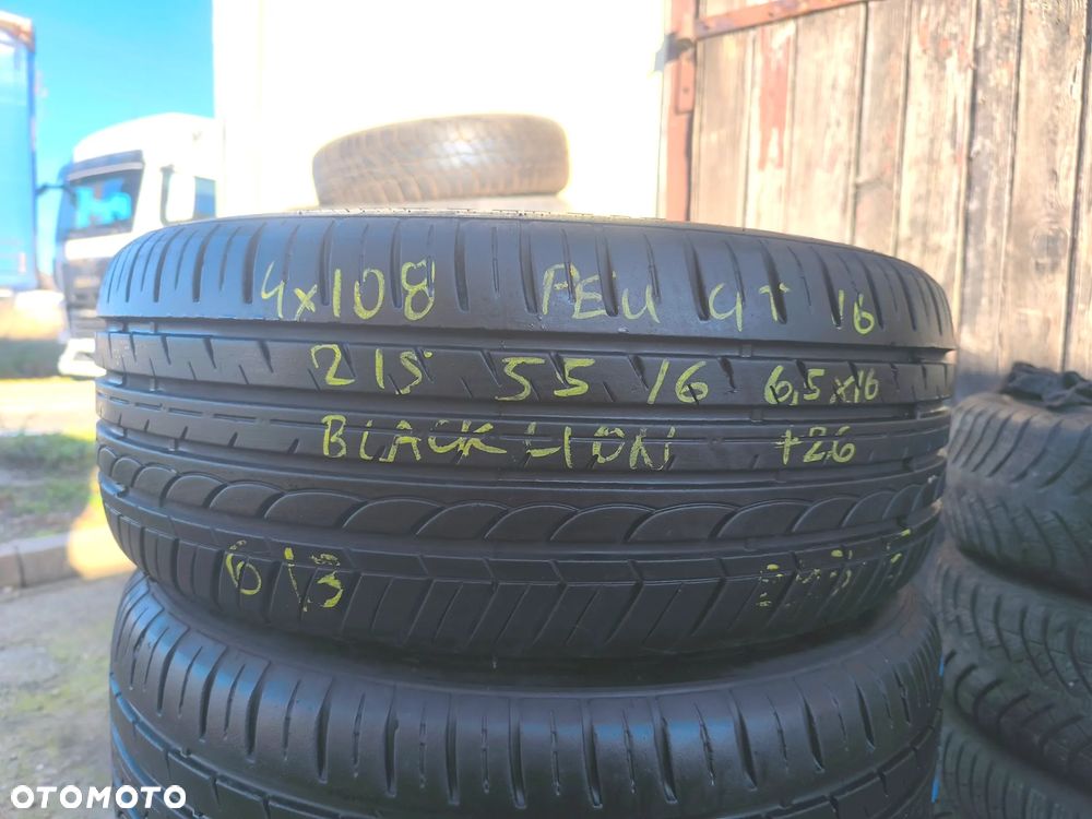 4x108 Felgi Stalowe Stal 16 Koła Letnie Lato CITROEN BERLINGO C-ELYSEE C2 C3 C4 C5 DS3 GRAND C4 PICASSO PEUGEOT 206 207 208 307 1007 2008 OPEL MOKKA B II 6mm Legnica ALU-RAD 215/55 - 10