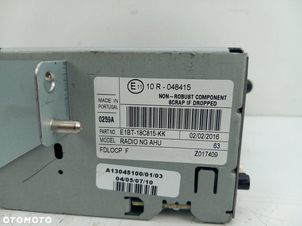 radio czytnik cd ford grand c-max mk2 ii 2016r lift e1bt-18c815-kk - 4