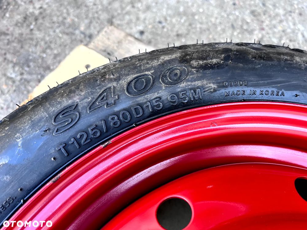 KIA SOUL I 2008-2014 KOŁO DOJAZDOWE ZAPASOWE 5X114.3 125/80/15 15 CALI ET30 - 2