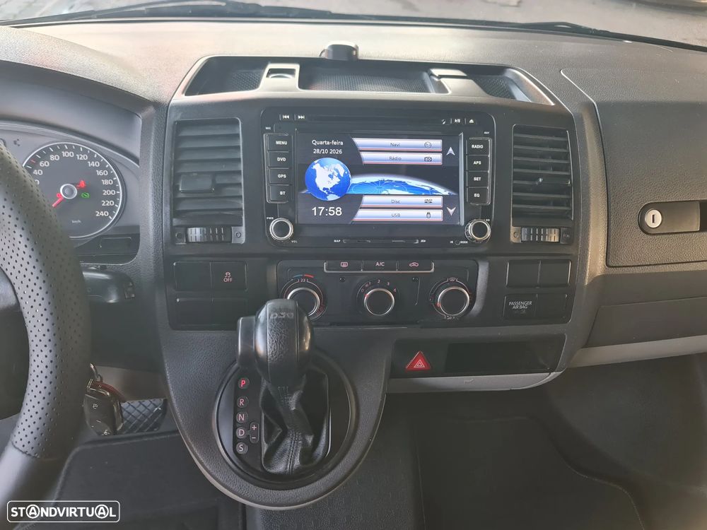 VW TRANSPORTER 2.0 TDI 140 CV DSG | 6 LUGARES | AC | GPS - 15
