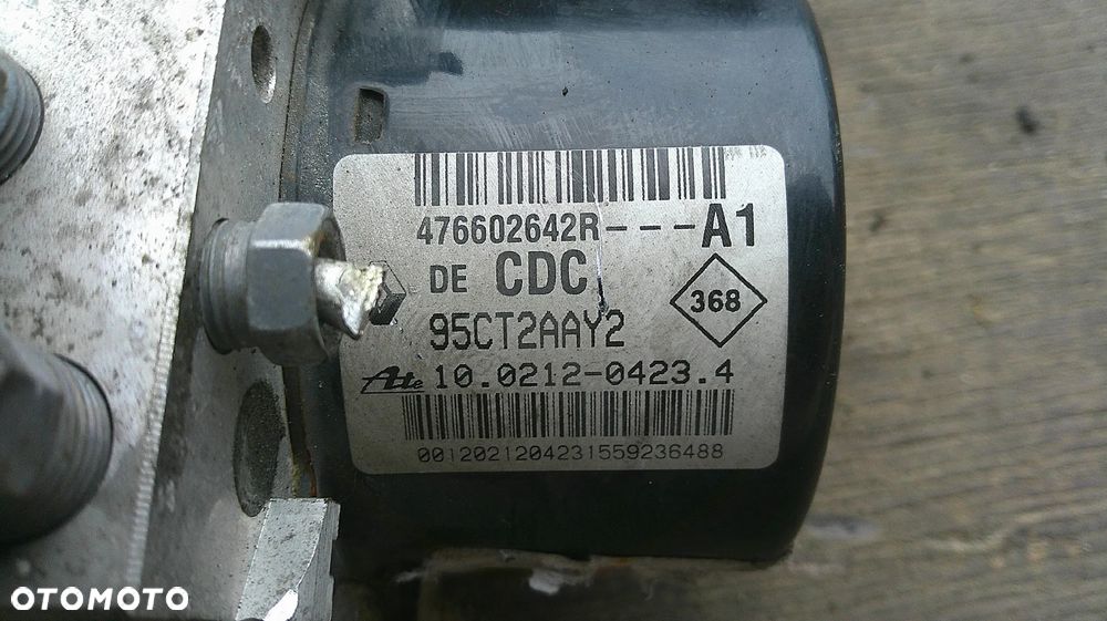 RENAULT MEGANE 3 III STEROWNIK ABS POMPA 476602642R 28.5610-56053 - 3