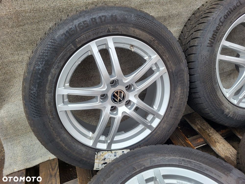 [K416] Koła zimowe 17 Cali 5x112 Continental 215/65/17 7mm VW TIGUAN - 6