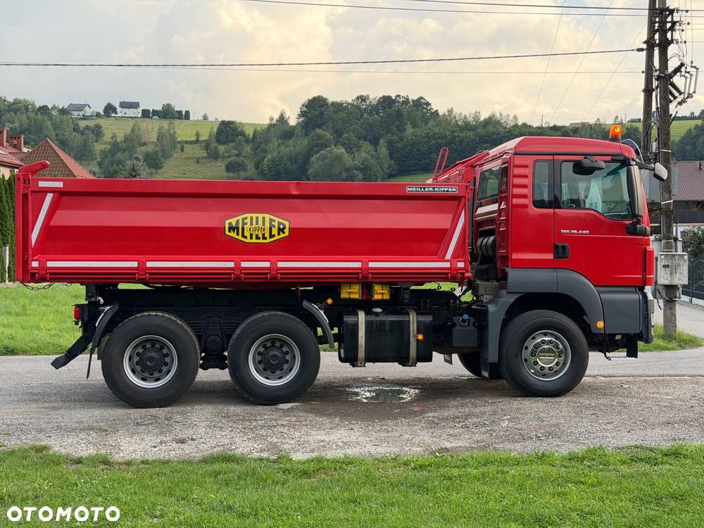 MAN TGS 440 KM 6X4 BORDMATIC Meiller-Kipper Perfekcyjny - 8
