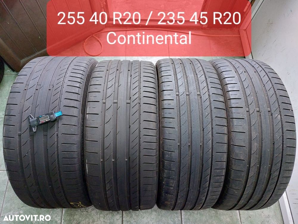 ``Set anvelope 255/40 R20 cu 235/45 R20 Continental - 1