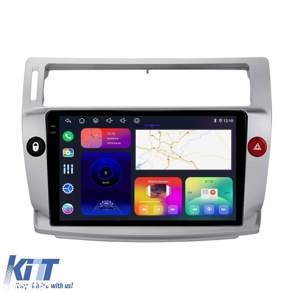 Navigatie Dedicata Citroen C4 (2004-2009), 9Inch, 8Gb Ram, 256Gb Stoca - 4