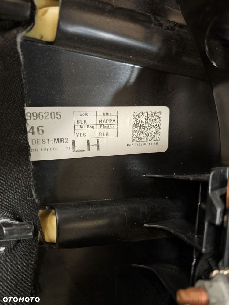 airbag poduszka boczek fotela lewy tył mercedes gle 167 coupe - 5