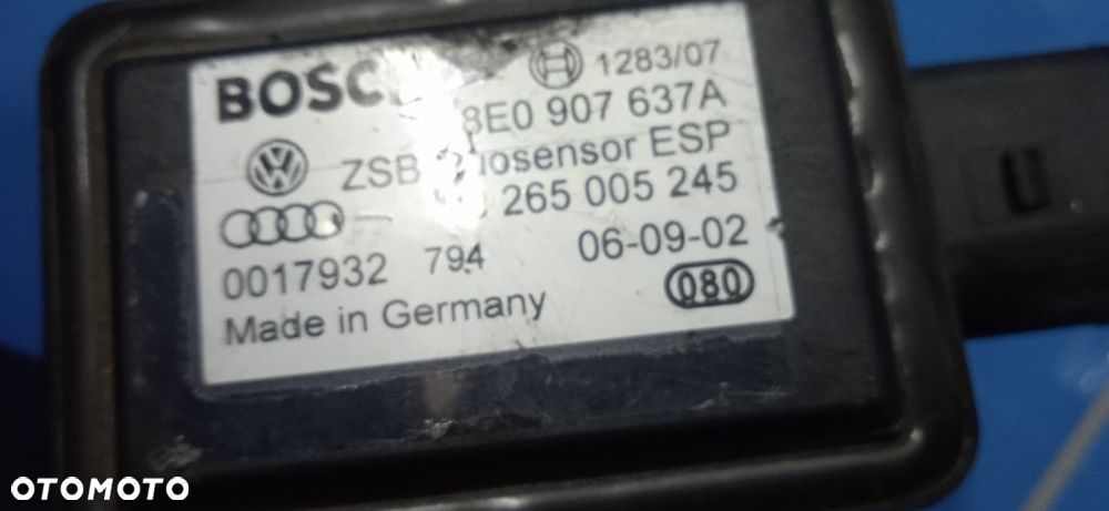 Czujnik ESP Audi A4 B6 8E0907637A - 3