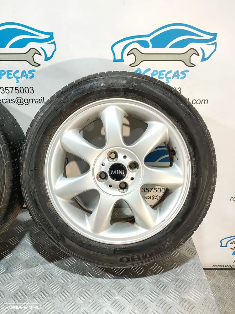 - JANTES RONAL ORIGINAIS MINI COOPER R56 16 POLEGADAS 6.5J ET48 4X100 36116775684 6775684 - 2