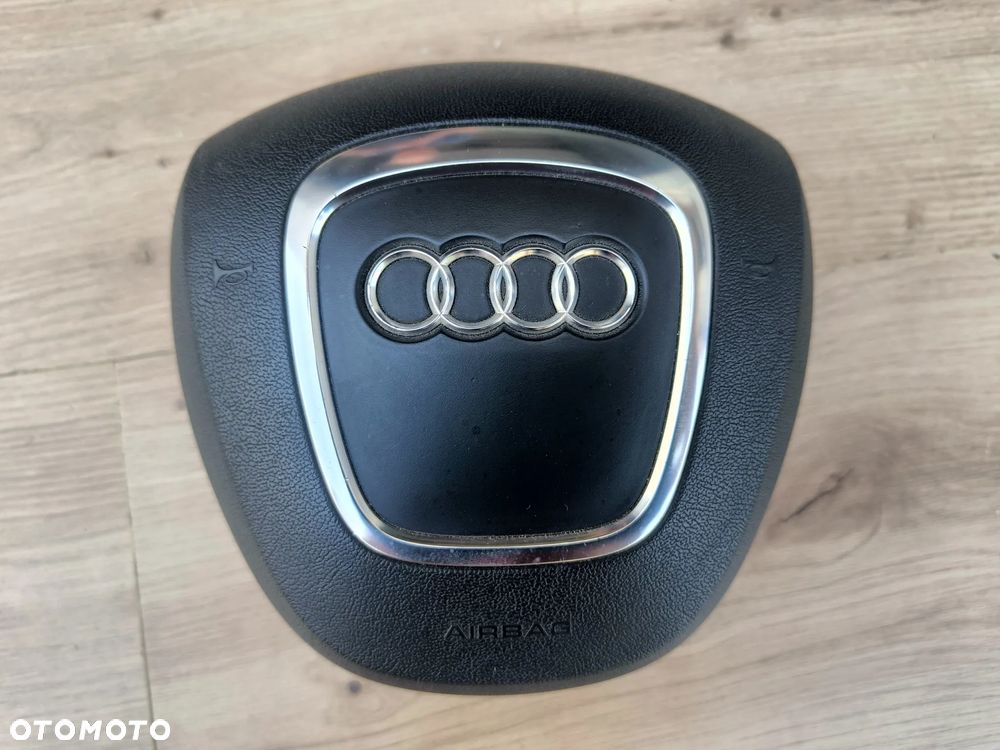 AUDI A6 C6 A8 D3 LIFT Q7 KIEROWNICA TRÓJRAMIENNA CZARNA SOUL PODUSZKA AIRBAG - 18