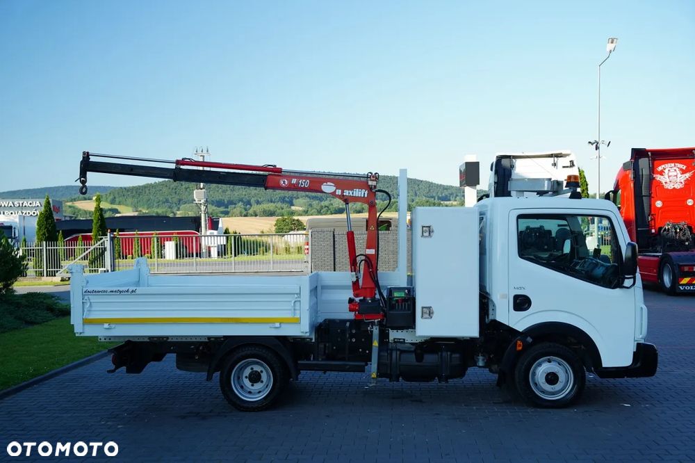 Renault MAXITY / SKRZYNIA /  HDS MAXLIFT 1 500.2 E- 3 M / MAX UDŹWIG 990 KG / BLIŹNIAK / SPROWADZONY / - 7