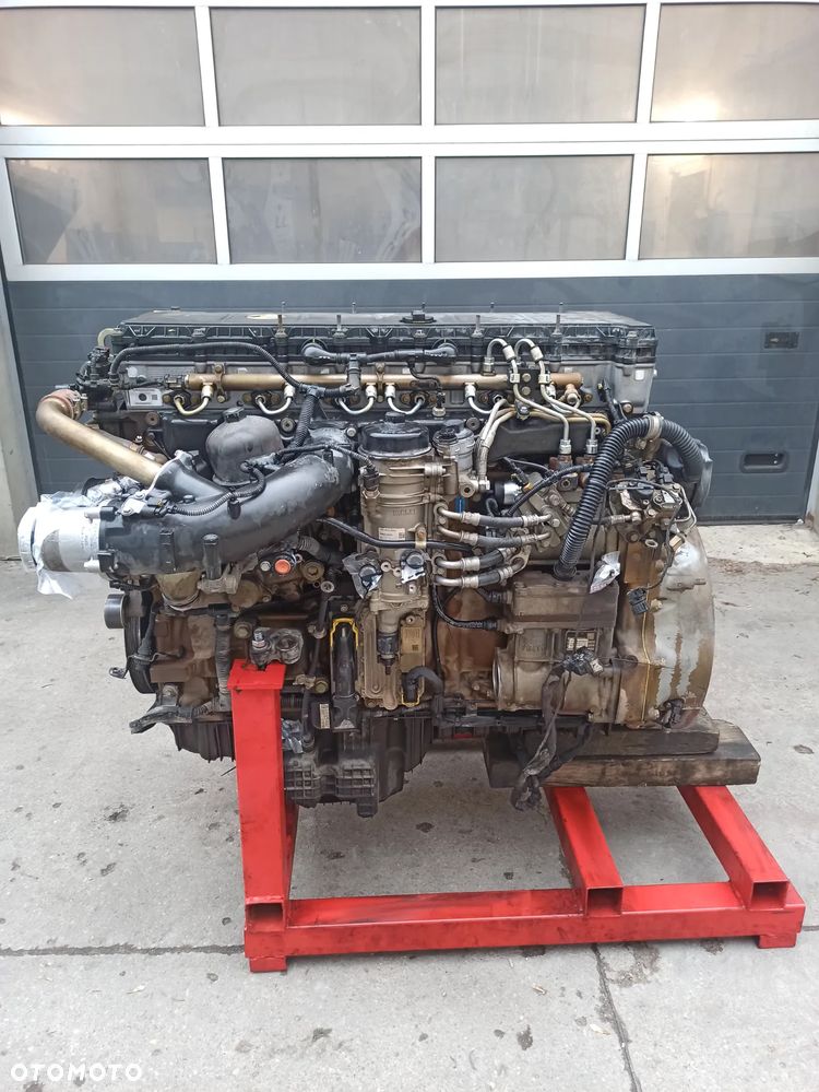 Silnik Claas Lexion 740 Mercedes OM470 Naprawa Remont - 2