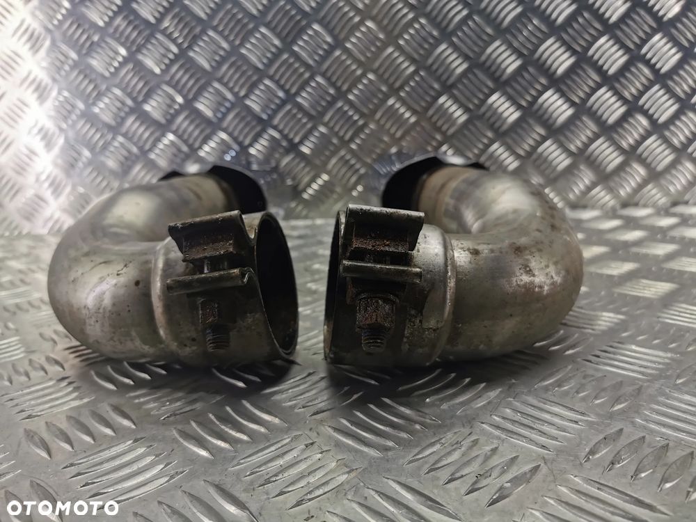 VW TOUAREG 7P 10-18R KONCOWKA KONCOWKI TLUMIKA WYDECH WYDECHU CHROM KOMPLET PRAWA 7P6253682H LEWA 7P6253681H - 8