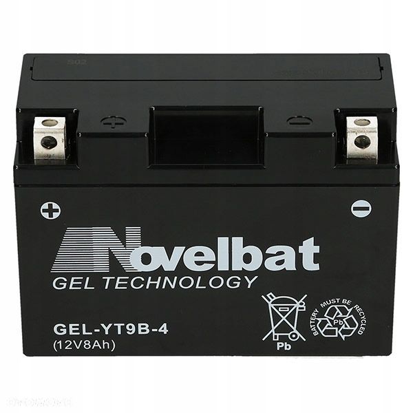 Akumulator Novelbat GEL-YT9B-4 8Ah 90A L - 2