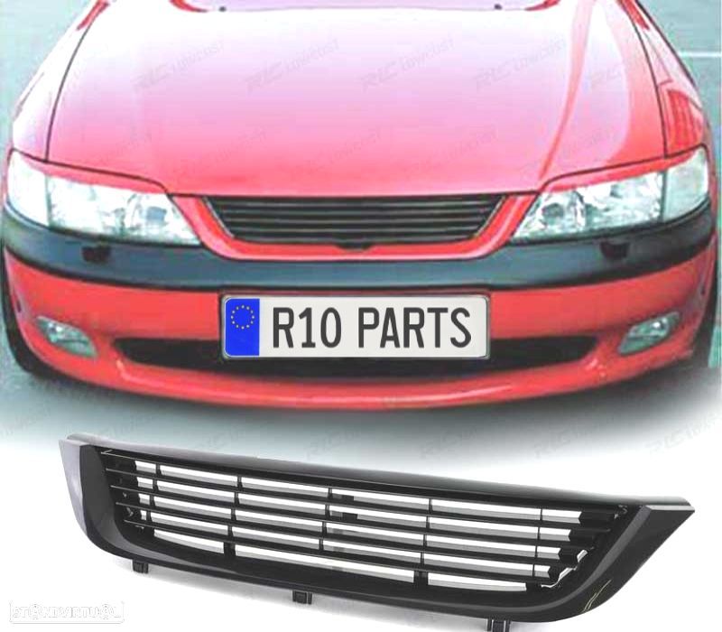 GRELHA FRONTAL OPEL VECTRA B 95-99 PRETO - 1