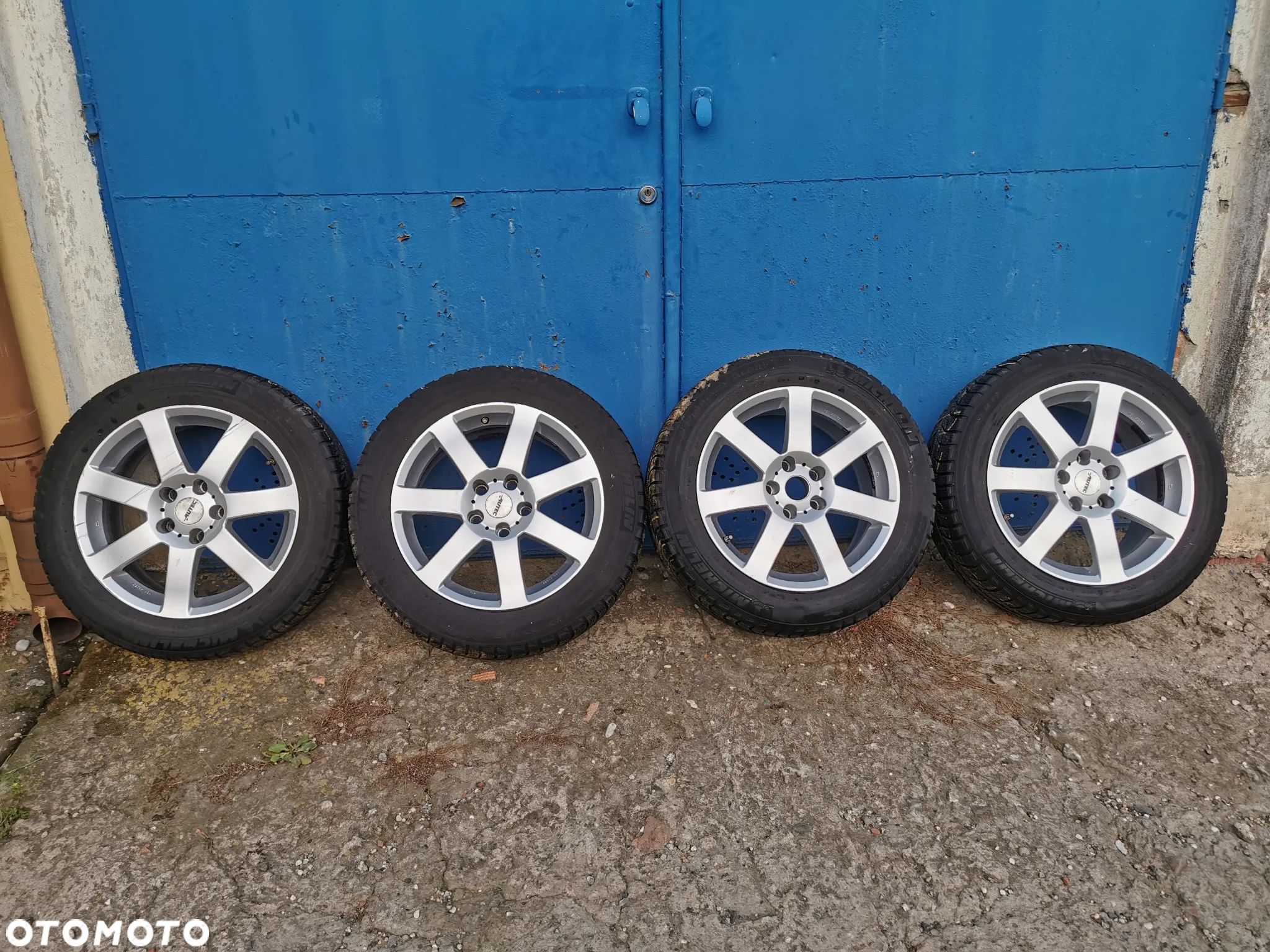 Alutec Koła aluminiowe felgi 17x8J ET30 5x120 opony zimowe Opel BMW - 1
