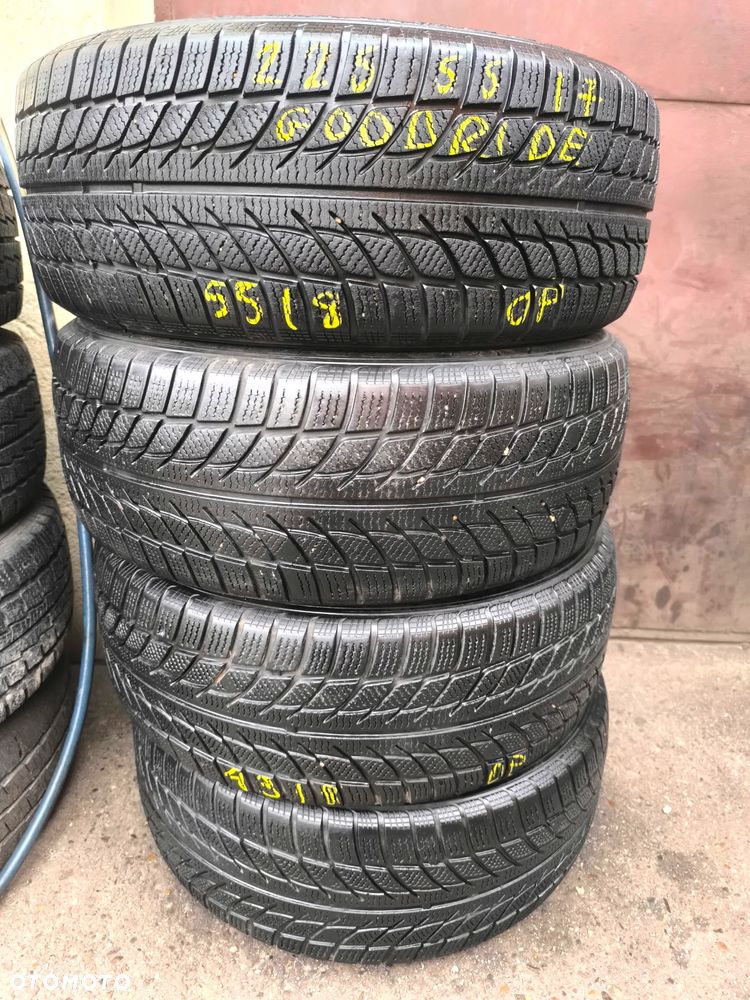 225/55R17 101V Opony Zimowe Zima GOODRIDE SNOWMASTER SW608 5,5mm Legnica ALU-RAD 225/55 - 1