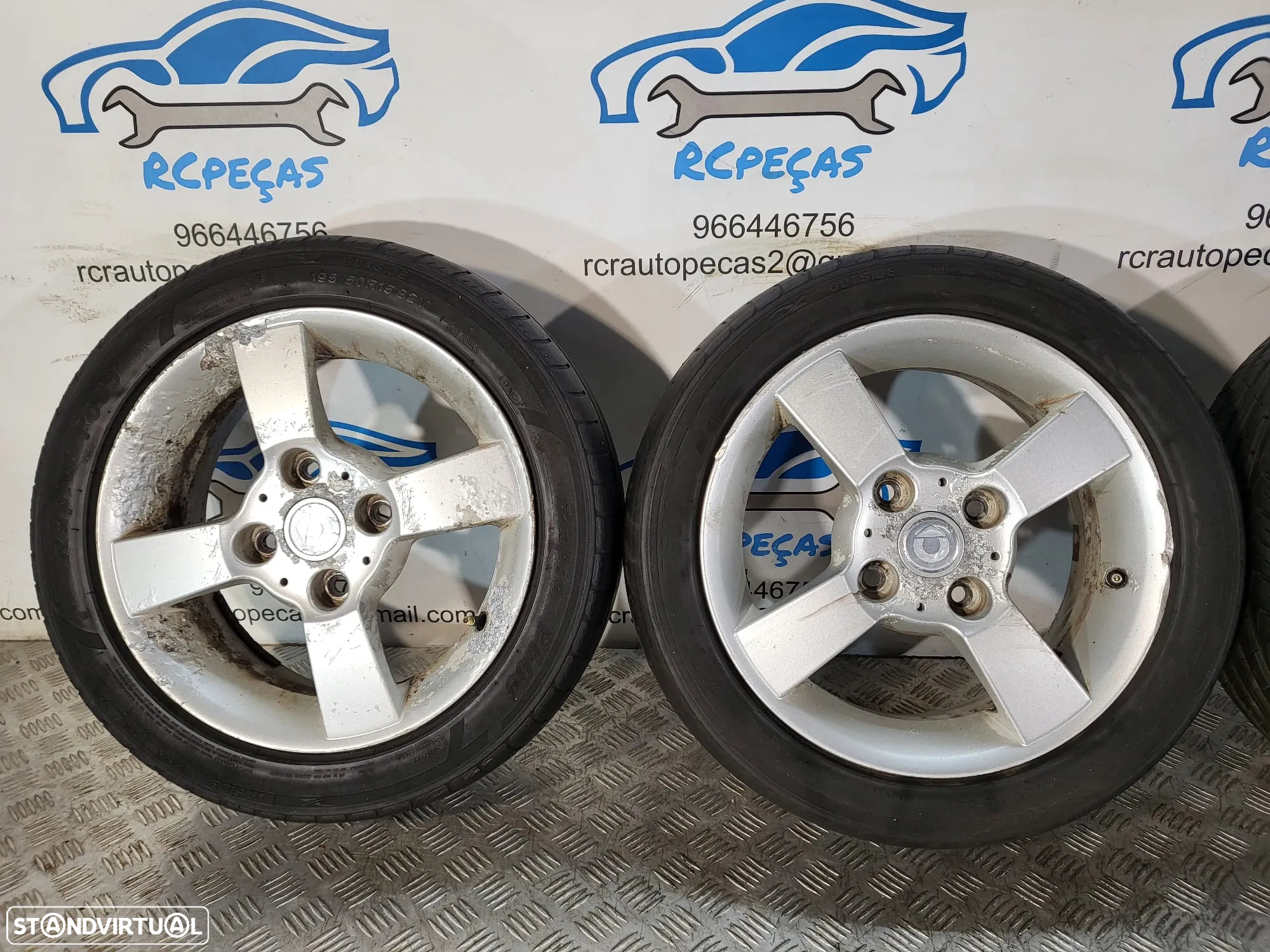 .Conjunto Jantes 15 Smart ForFour 454 4x114.3 6J ET46 A4544010401 - 6