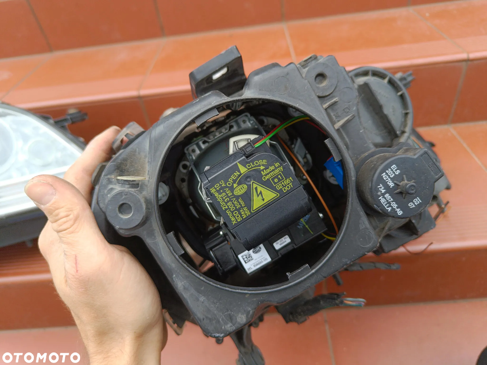 MERCEDES W164 ML LAMPA PRZÓD PRZEDNIA XENON SKRĘTNY LEWA - 10