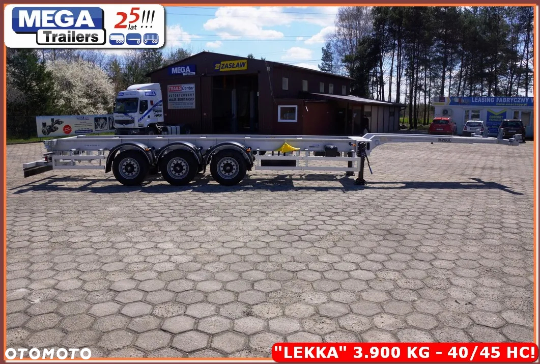 Inny Podwozie LIGHT 3.900 kg - kontenery 40/45 Ft (HC) z ADR EX3 !!! - 6