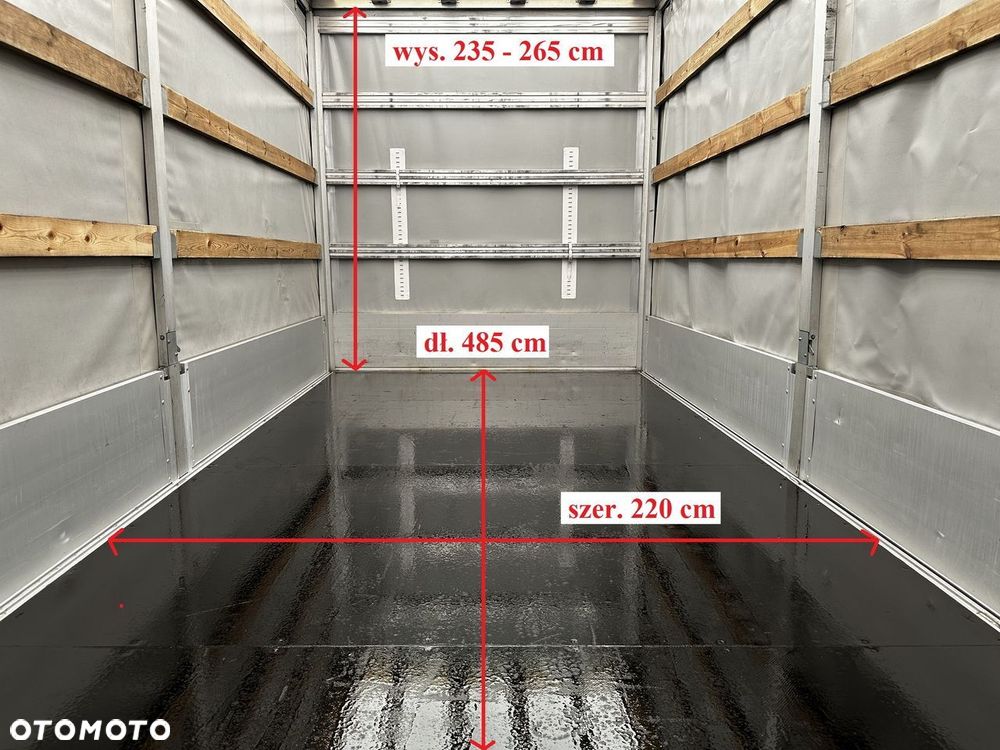 Renault MASTER  PLANDEKA 10 PALET WEBASTO TEMPOMAT LEDY PNEUMATYKA KLIMATYZACJA  165KM - 14