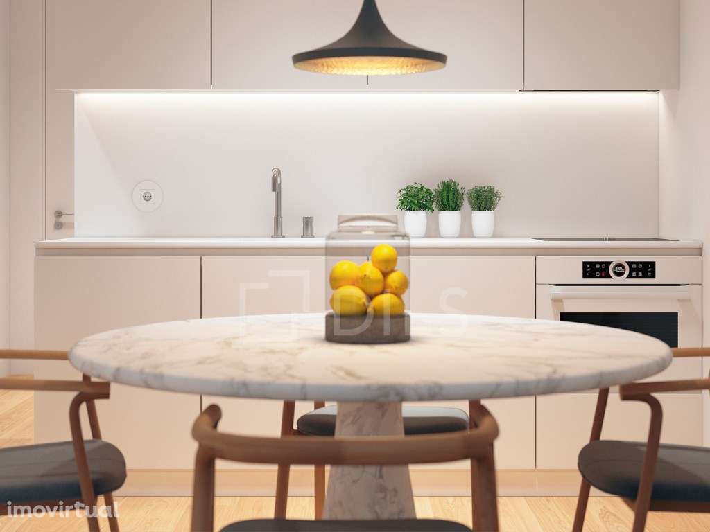 Apartamento T1+1 com terraço em novo empreendimento no centro do Porto - Grande imagem: 4/48