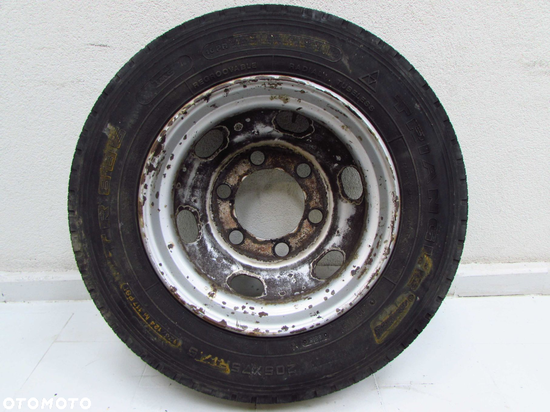 MITSUBISHI CANTER FUSO 7C 07-21 KOLO FELGA ZAPAS 6x220 17,5X6 205/75R17,5 - 4