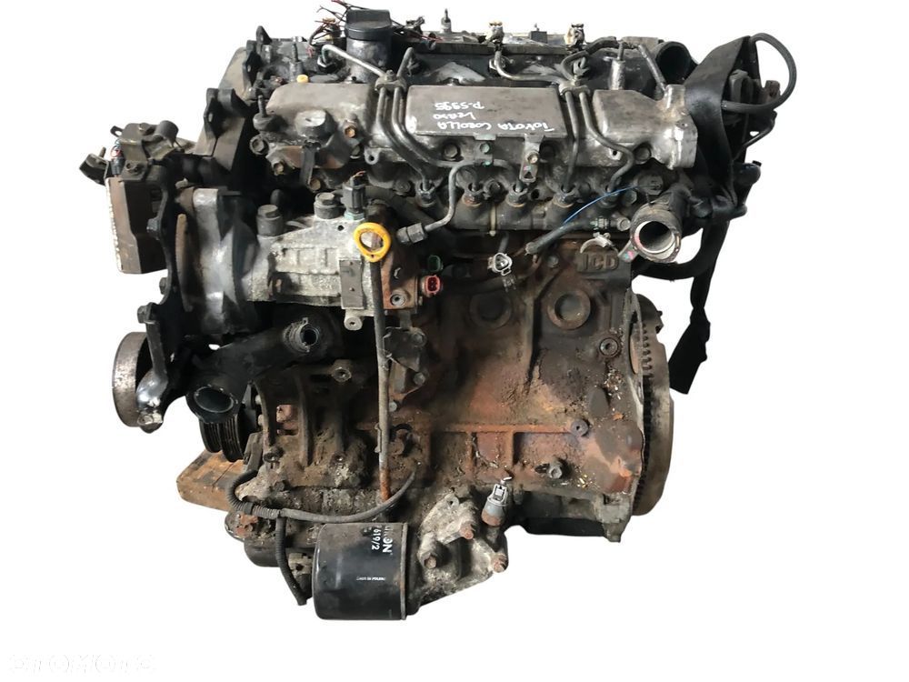 silnik diesel 2,0 90km 1cd d4d toyota corolla verso corolla e12 - gwarancja wysyłka - 3