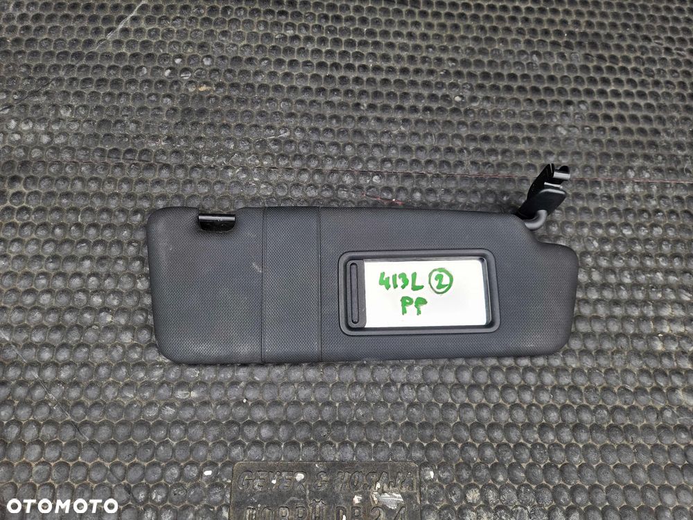 Daszek Słonecznik 8K0857551 8K0857552 Czarne S-Line Oslona Przeciwsloneczna Haczyk Lewa Prawa AUDI A4 B8 - 23