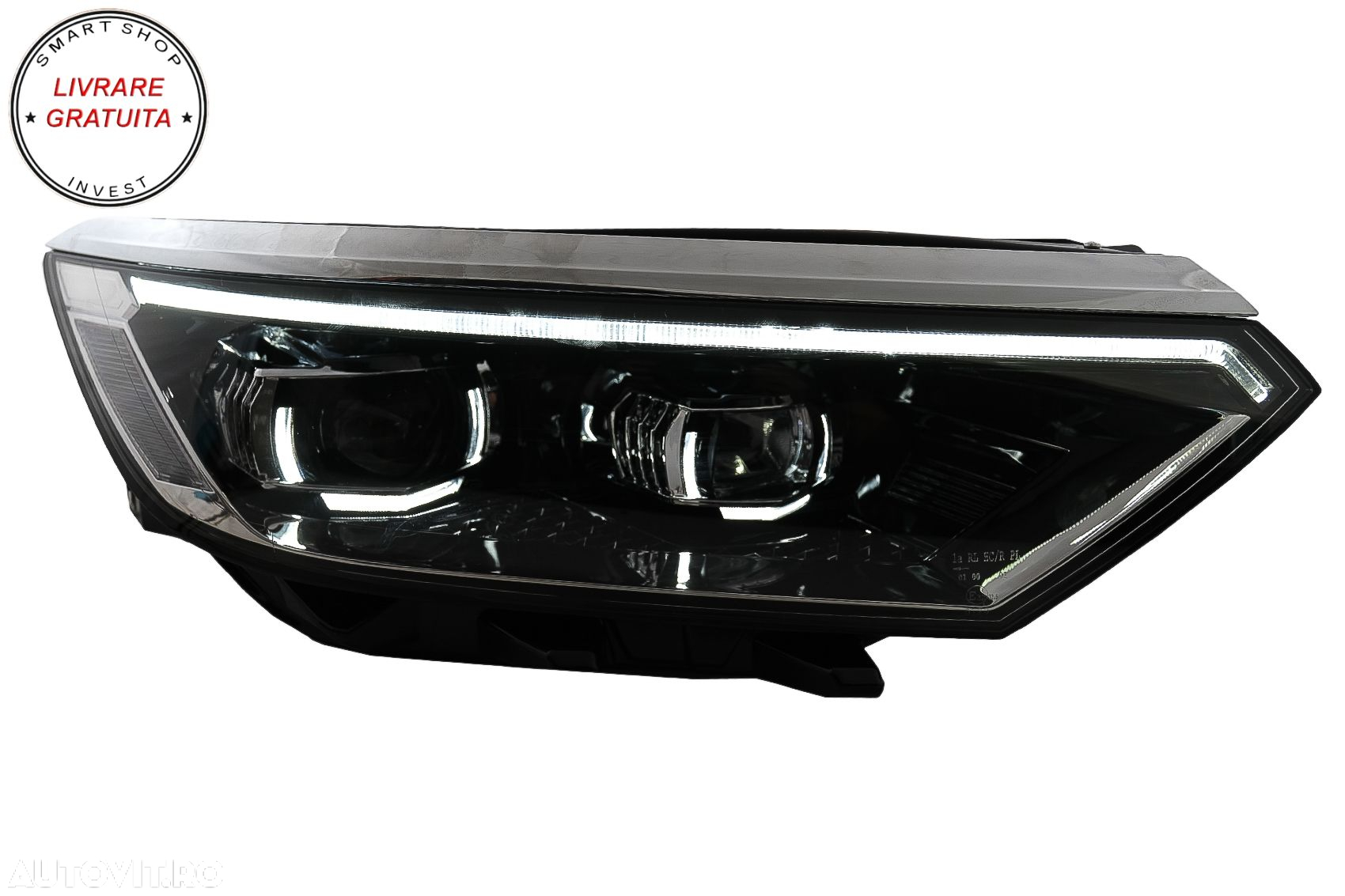 Faruri LED VW Passat B8 3G Facelift (2016-2019) 2020 Look cu Semnal Dinamic- livrare gratuita - 9