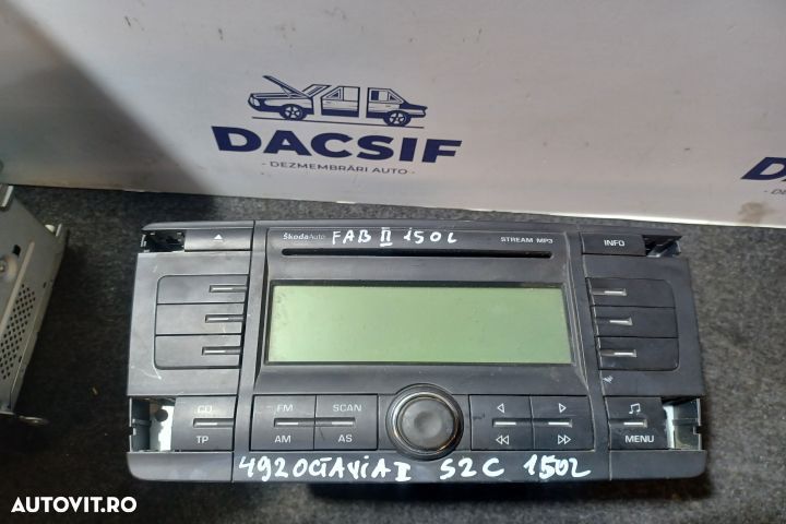 Radio cd 1Z0035161C Skoda Octavia 2 [2004 - 2008] Combi wagon 5-usi 1 - 1