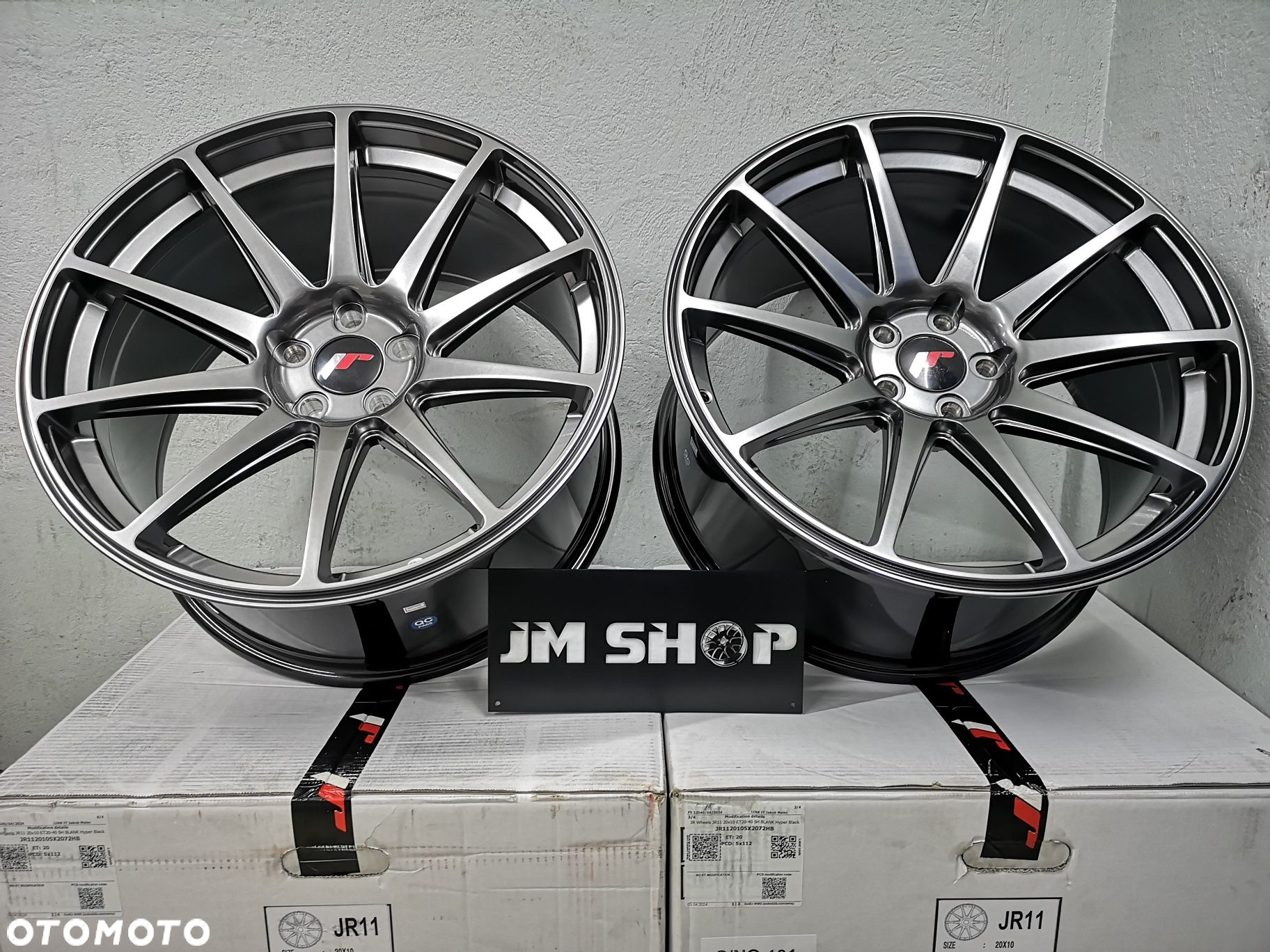 Felgi Japan Racing JR11 20" 10J 20x10" 5x112 NOWE - 7