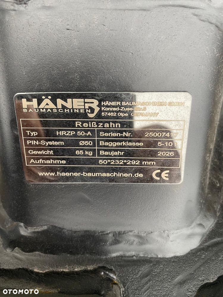 NOWE zęby zrywające HAENER / ripper do koparki – MS01 / MS03 / MS08 / PIN Ø25 Ø30 Ø40 Ø45 Ø50 - 16