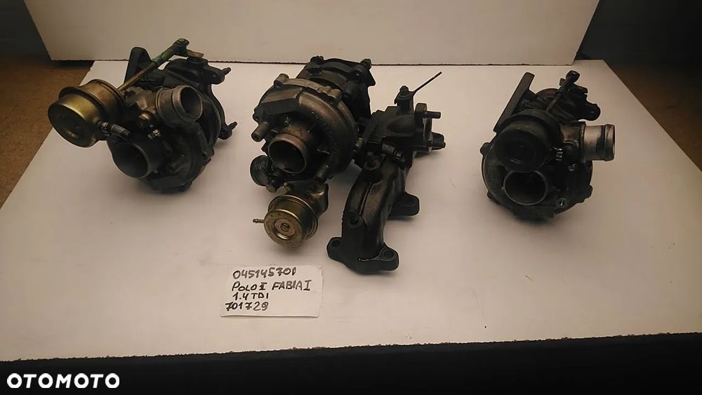 TURBOSPRĘŻARKA 1.4 TDI 75KM SKODA FABIA I 045145701 - 5
