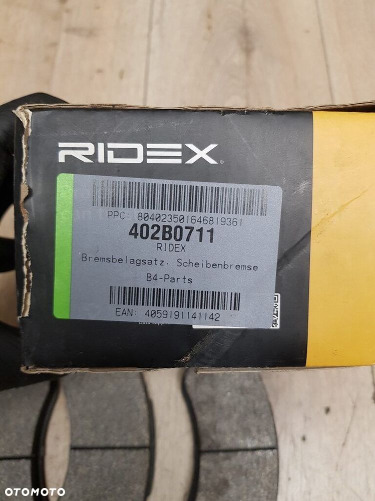Klocki hamulcowe przód Ridex 402B0711 Fiat Ducato 250 2.3 D 150 Multijet 148 KM - 8