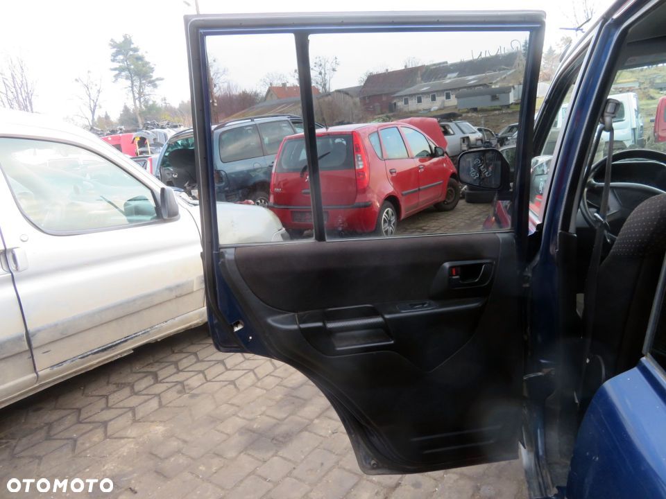 DRZWI TYLNE LEWE PAJERO PININ LONG T63 MN133383 NIEBIESKI MITSUBISHI 1998-2007 - 5