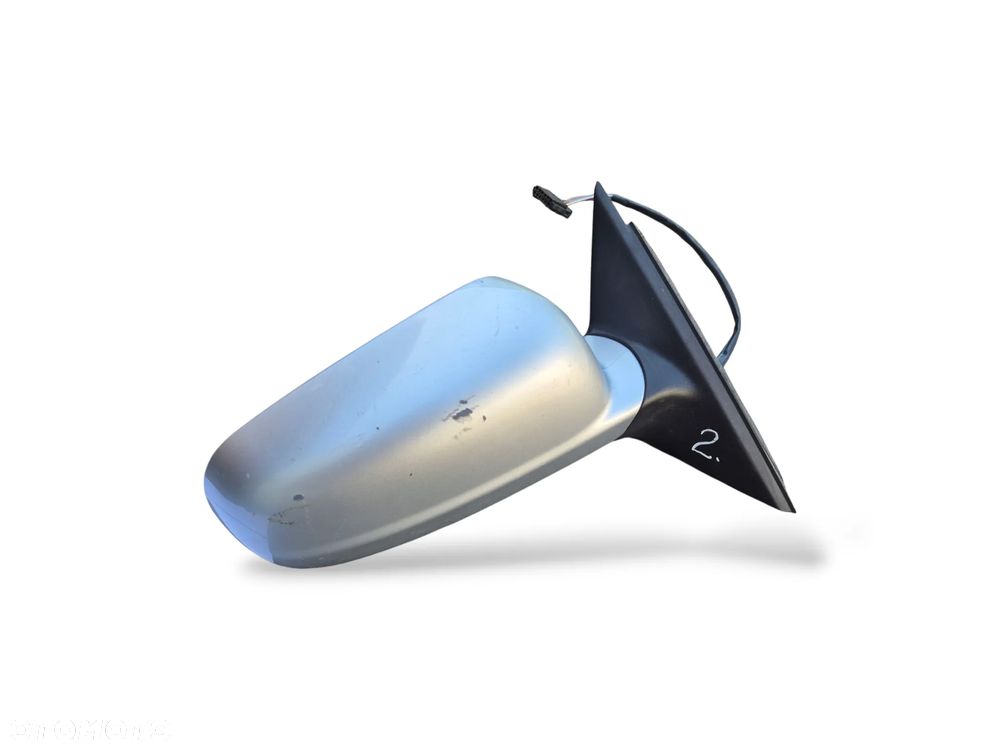 LUSTERKO ELEKTRYCZNE PRAWE 5 PINÓW VW PASSAT B5 FL SREBRNE: LA7W - 8