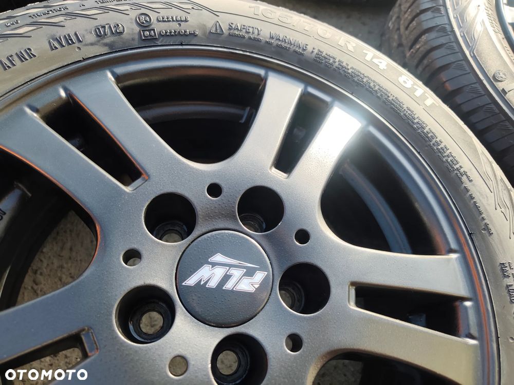 5x100 Felgi Aluminiowe Alufelgi 14 Koła Letnie Lato SKODA FABIA PRAKTIK ROOMSTER RAPID SEAT IBIZA CORDOBA TOLEDO IV 4 VW FOX POLO Legnica ALU-RAD 165/70 6,5mm - 13