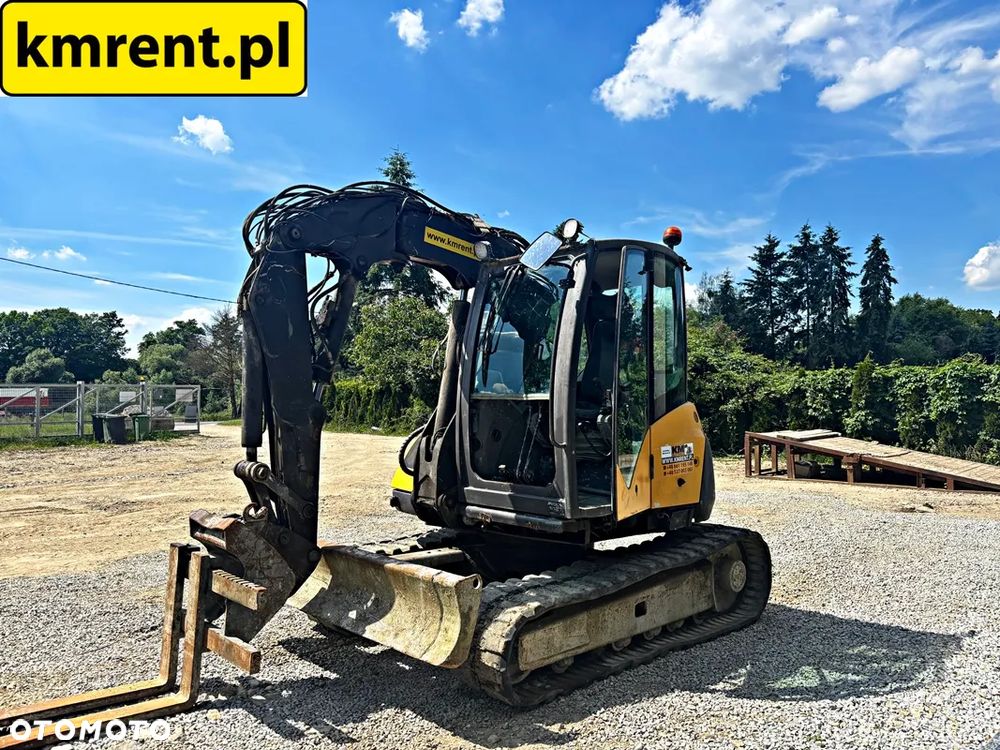Mecalac 8 MCR MINI-KOPARKA 2012R. | MECALAC 6 MCR, JCB 8065 8080 8085 85 Z VOLVO ECR 88, CAT 308, 307 , BOBCAT 80 KOMATSU PC 88 - 8