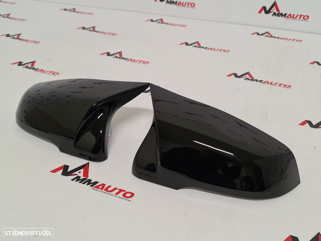 Capas de Espelho BMW X2 F39, X1 F48, Z4 G29, F40, F44 Preto Brilho - 4