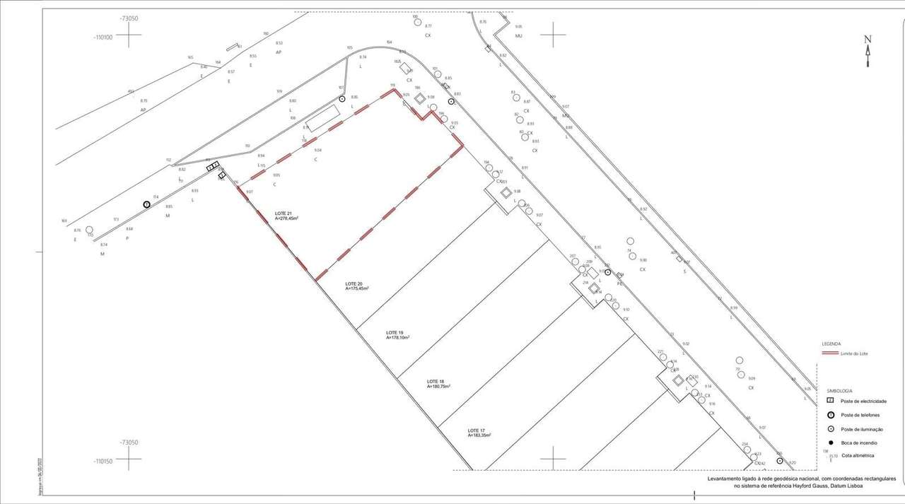 Loteamento habitacional 278 m2, Montijo - Grande imagem: 2/17