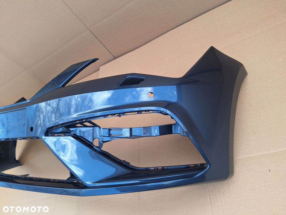 SEAT LEON III FR LIFT 16- 17-19r NIE KLEJONY! SUPER STAN! ZDERZAK PRZÓD PRZEDNI 5F0807221AB WYSYŁKA 24H - 9