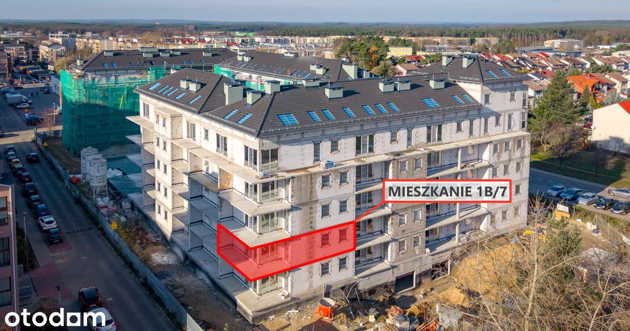 Wschodnio - południowe mieszkanie 3-pok. położone na 1 piętrze