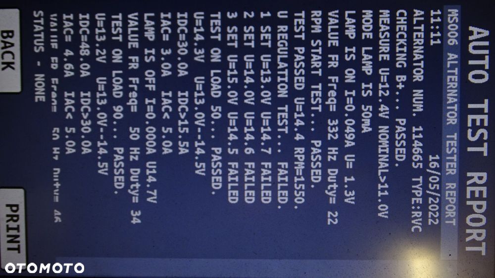 ALTERNATOR 100A OPEL CORSA D 1.7 CDTI - 6