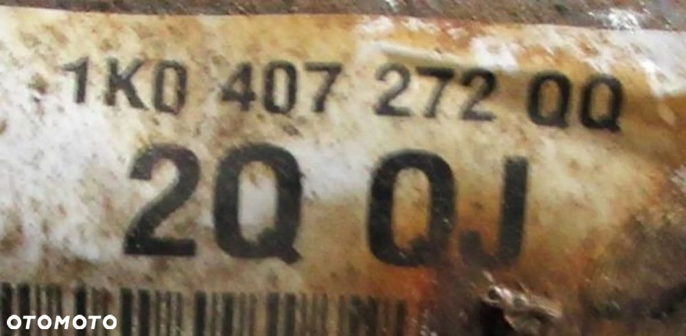 VW PASSAT B6 2.0 TDI LIFT PÓŁOŚ DŁUGA PRAWA PRZEDNIA PRZÓD 1K0407272QQ - 3