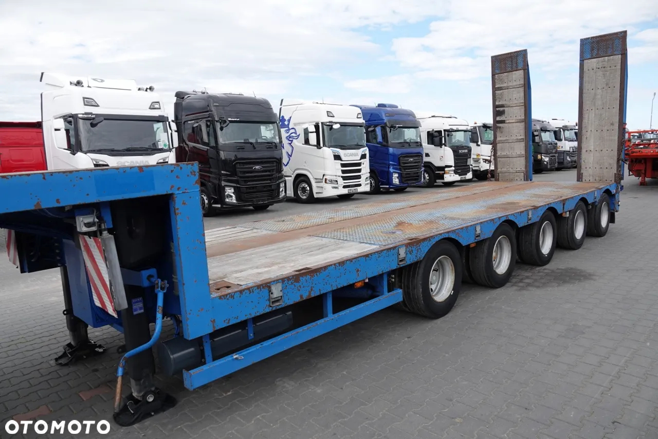 Nooteboom NISKOPODWOZIE / DMC: 80 000 KG / 5 OSI / OSIE SKRĘTNE / NAJAZDY HYDRAULICZNE - 11